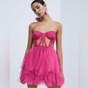 For Love and Lemons Rosario Mini Dress